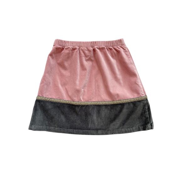 Hanna Andersson Velvet Bell Skirt Size 6-7 - Picture 3 of 4